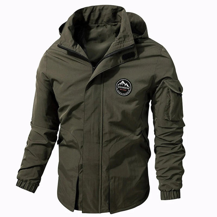 Drune | Wasserdichte Winterjacke mit Kapuze für Männer
