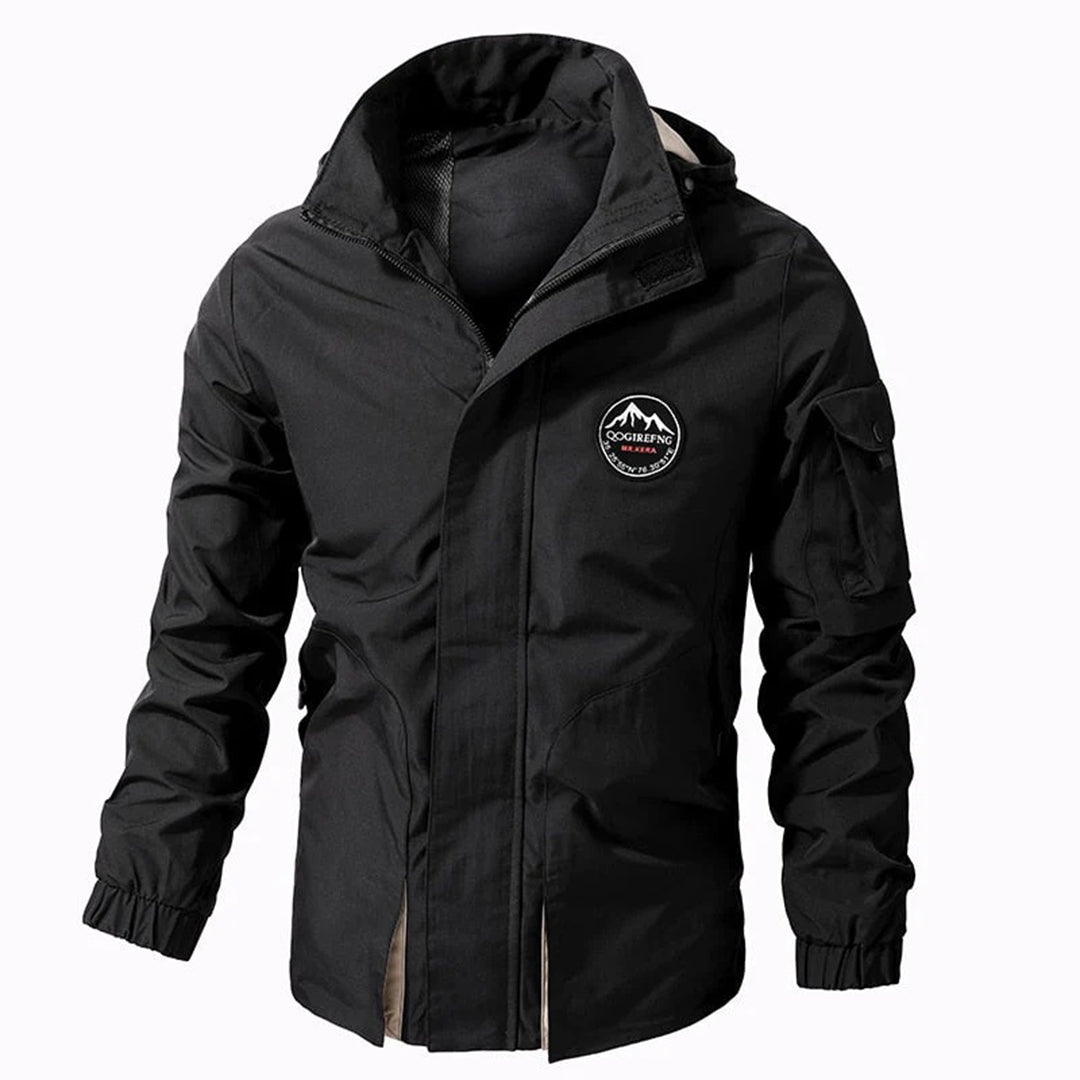 Drune | Wasserdichte Winterjacke mit Kapuze für Männer