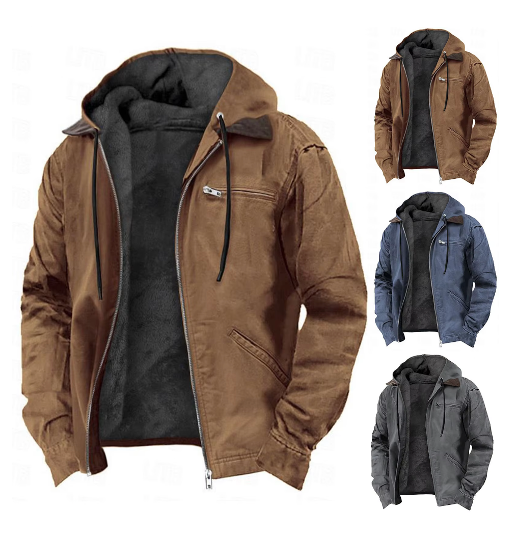 Drune | Stylischer warmer Herren Wintermantel