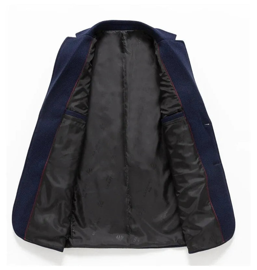 Drune | Blazer aus Premium-Wollmischung für Smart-Casual-Stil