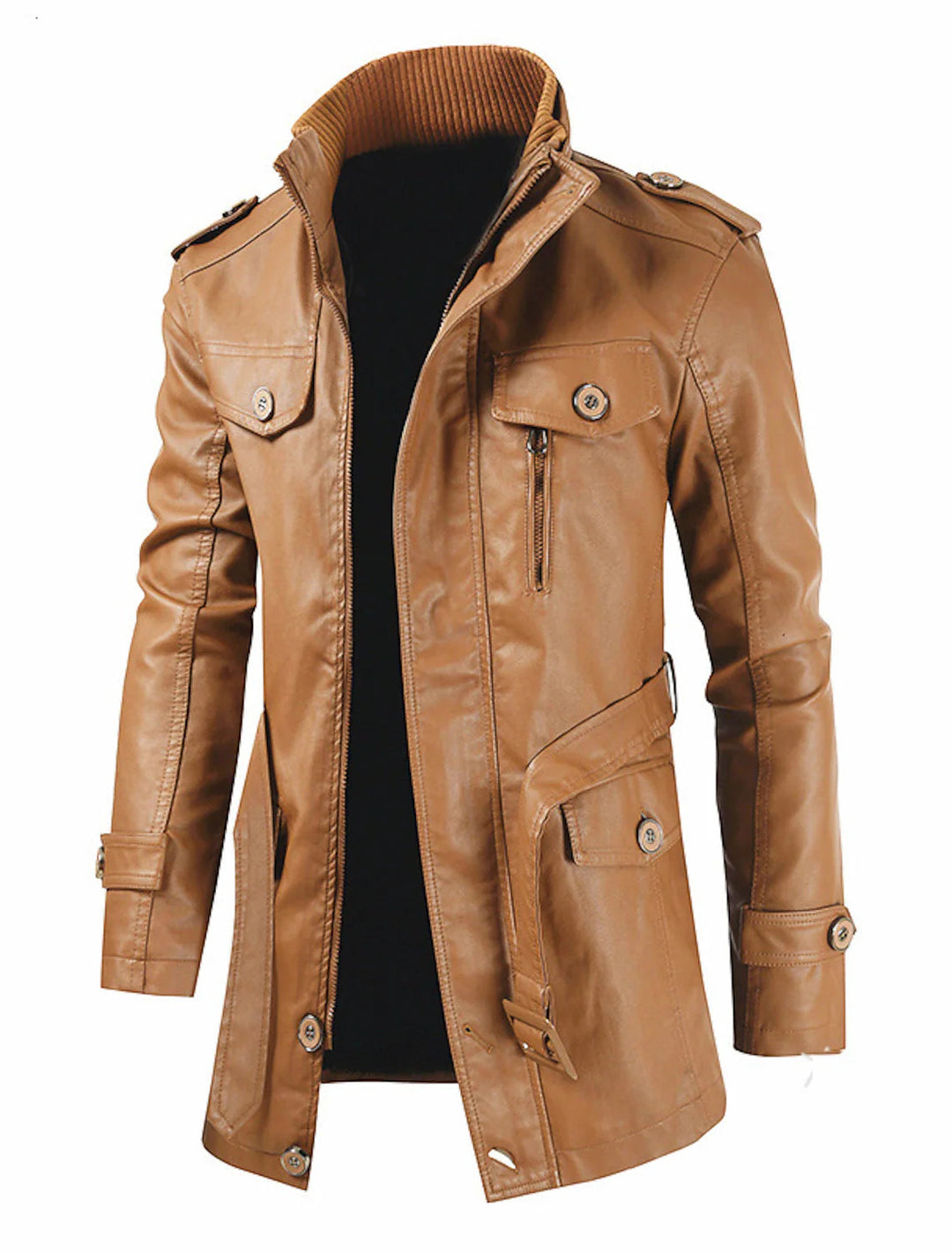 Drune | Elegante Herrenlederjacke