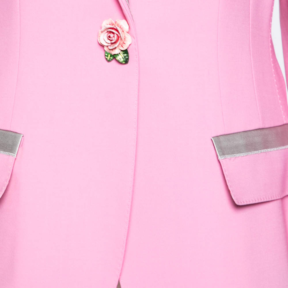 Drune | rosa Blazer Blümig und elegant stilvoll