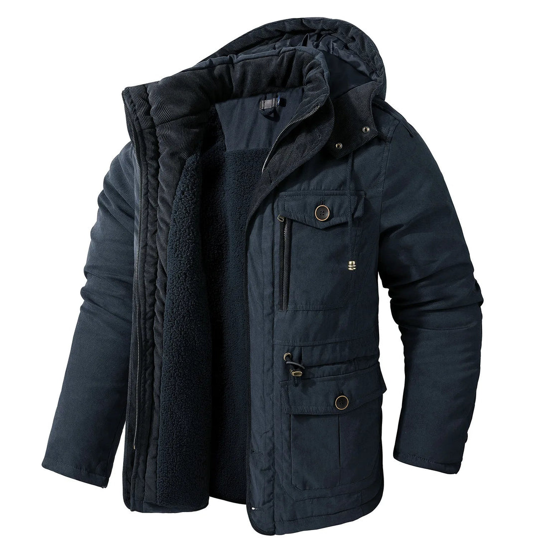 Drune | Mehrtaschen-Winterjacke für Herren
