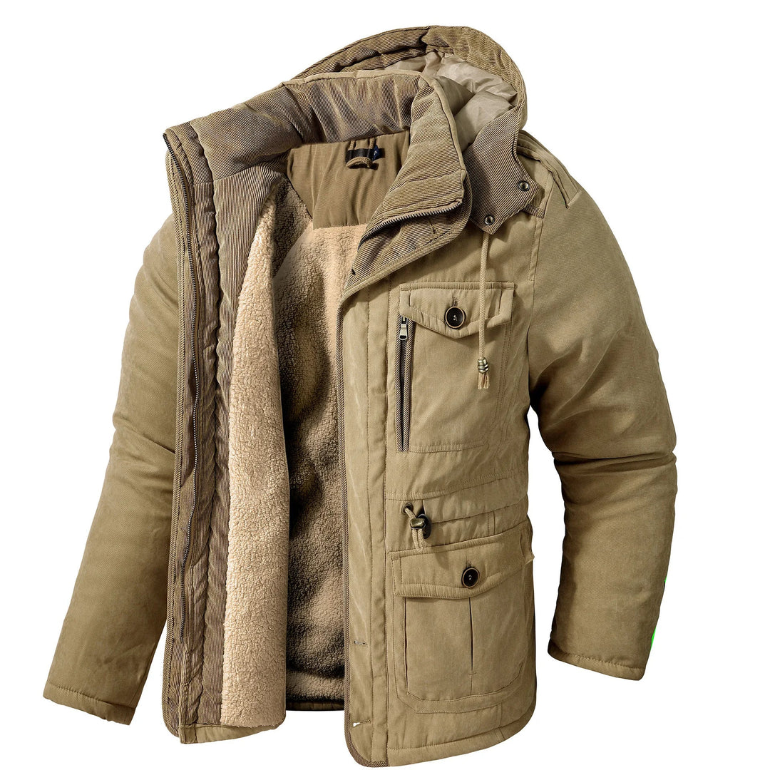 Drune | Mehrtaschen-Winterjacke für Herren