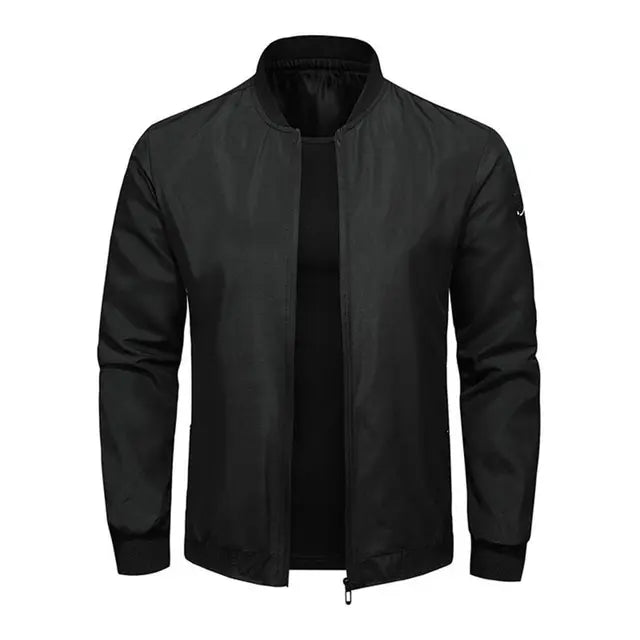 Drune | Herren-Bomberjacke mit Reißverschluss - Lässig