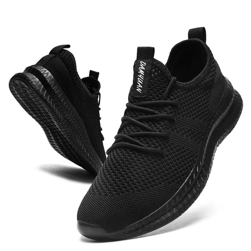 Drune - Orthopädische Schwarze Komfort Sneakers