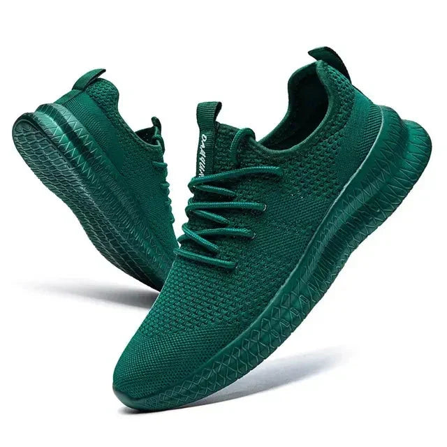 Drune - Orthopädische Schwarze Komfort Sneakers