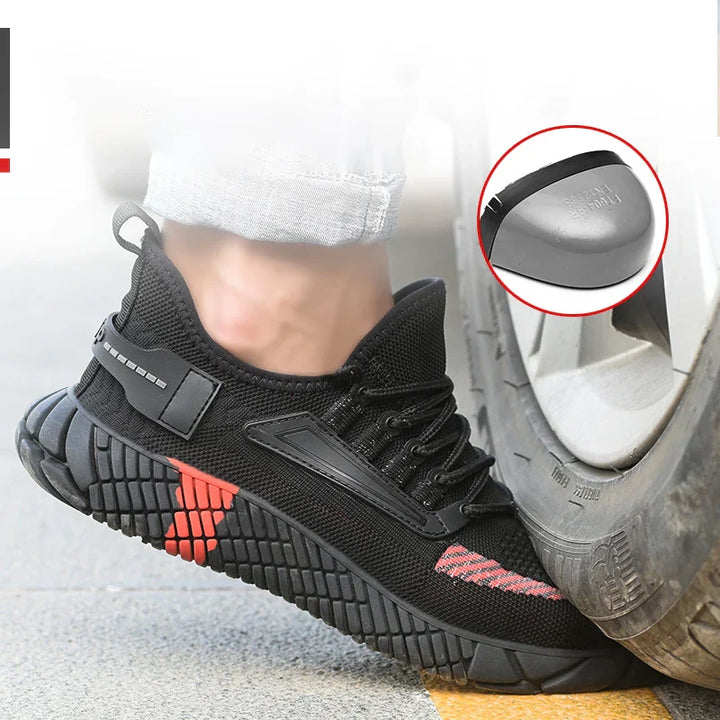 Drune | Robuste Herren-Arbeitsschuhe mit Stahlkappe