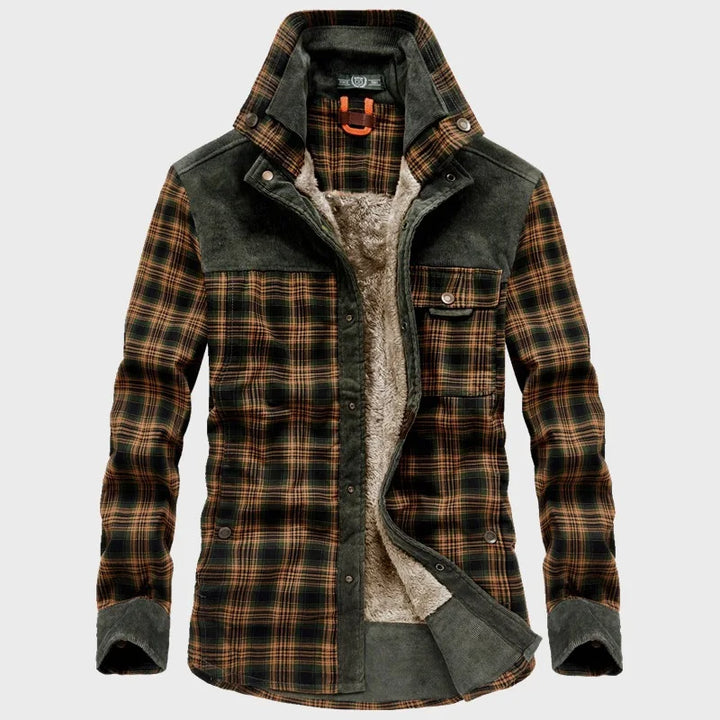 Drune | Wintermantel Herren fleece gefüttert