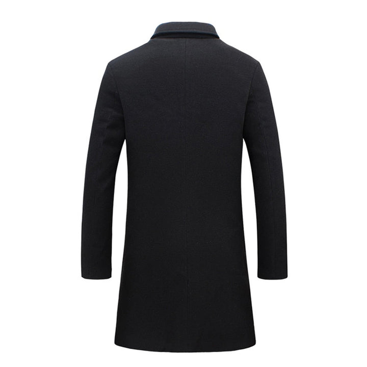Drune | Herren-Einreiher-Trenchcoat - Formell