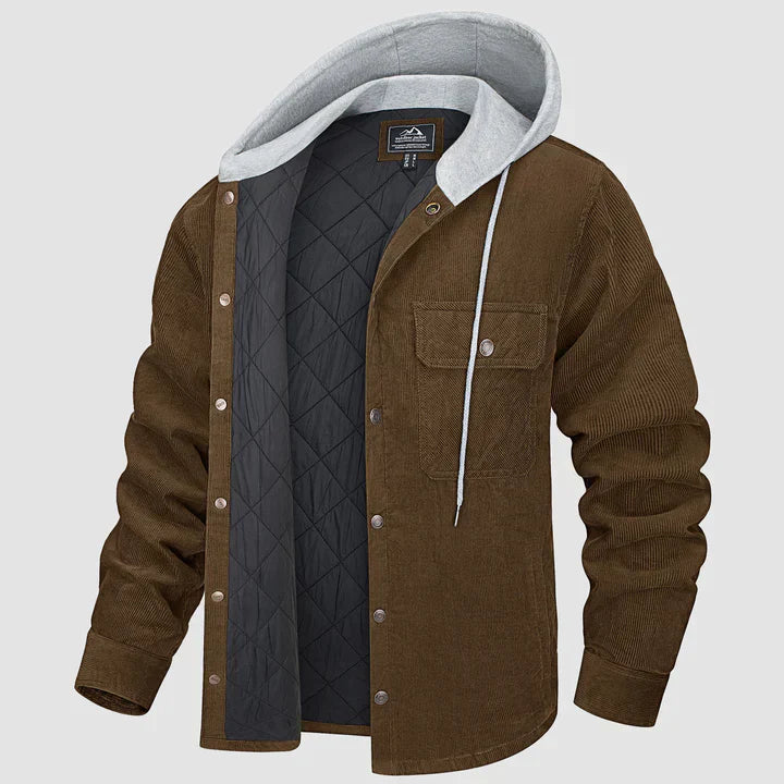 Drune | Bequeme Jacke Mit Kapuze