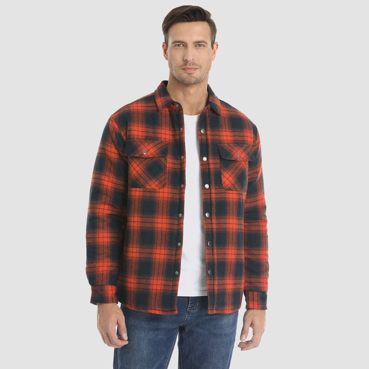 Drune | Herren Flanellhemdjacke