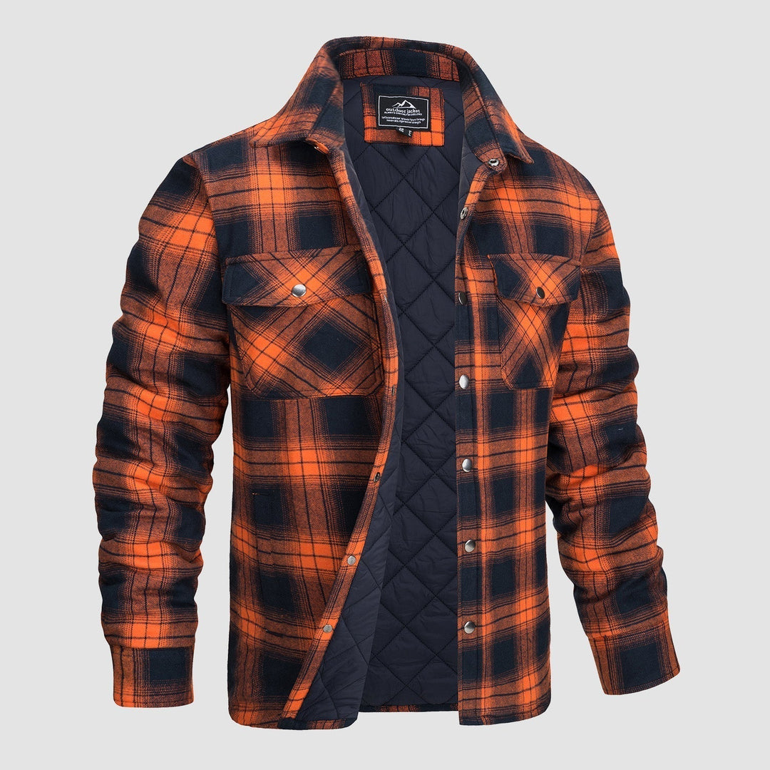 Drune | Herren Flanellhemdjacke