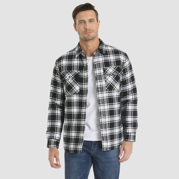 Drune | Herren Flanellhemdjacke