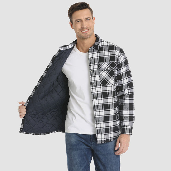 Drune | Herren Flanellhemdjacke