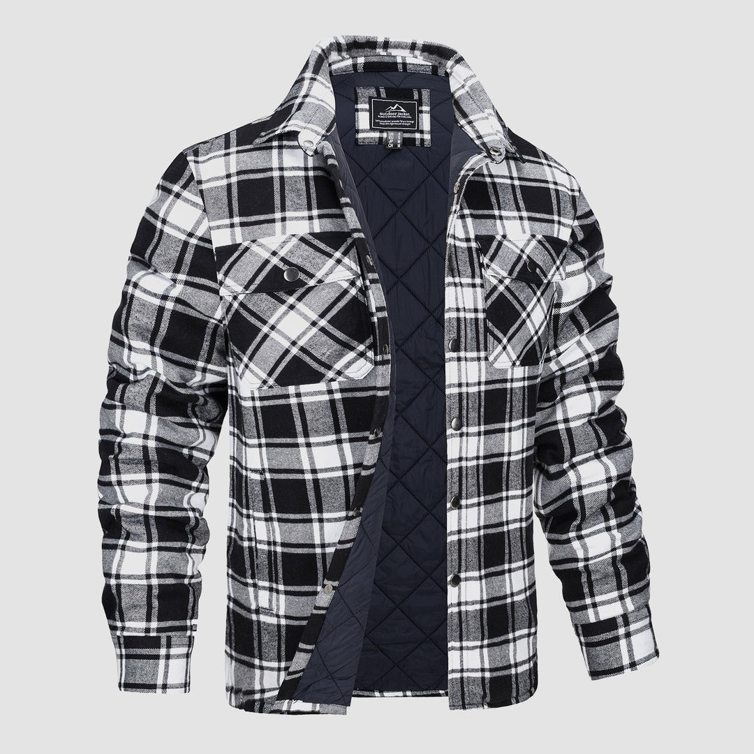 Drune | Herren Flanellhemdjacke