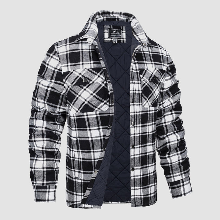 Drune | Herren Flanellhemdjacke