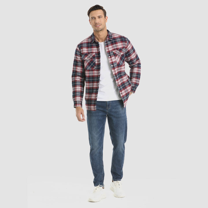 Drune | Herren Flanellhemdjacke