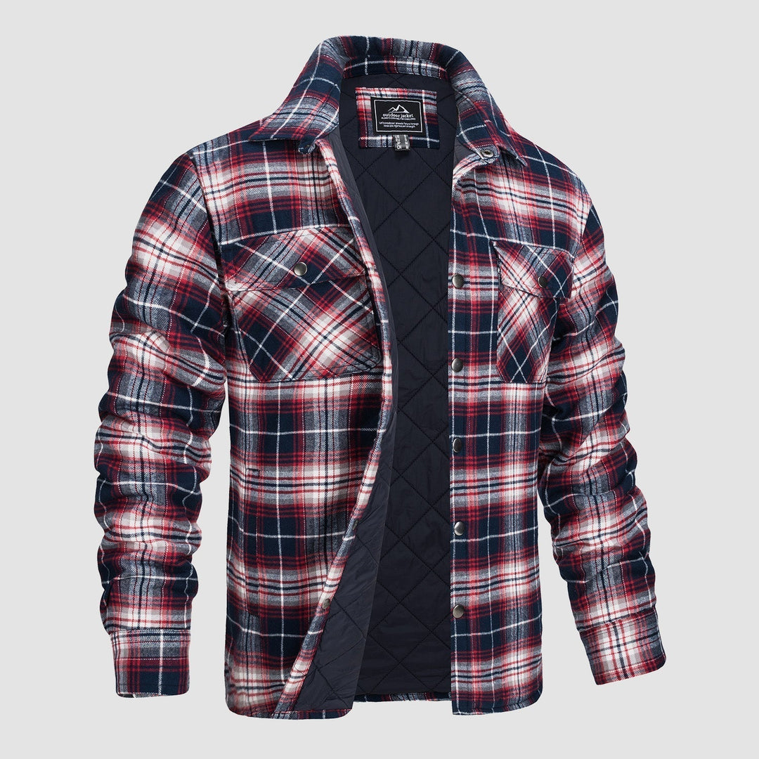 Drune | Herren Flanellhemdjacke