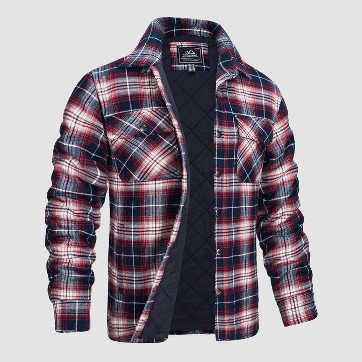 Drune | Herren Flanellhemdjacke