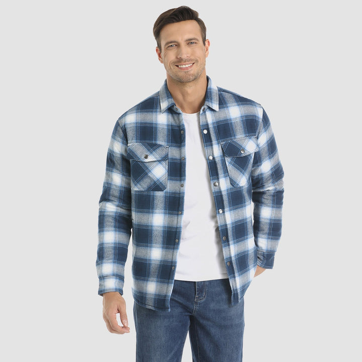 Drune | Herren Flanellhemdjacke