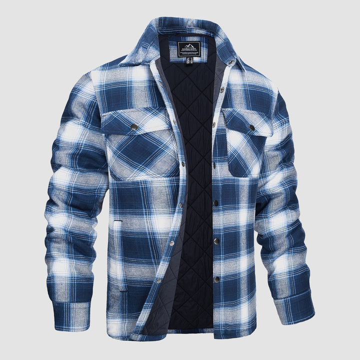 Drune | Herren Flanellhemdjacke