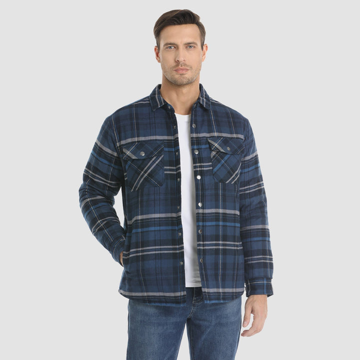 Drune | Herren Flanellhemdjacke