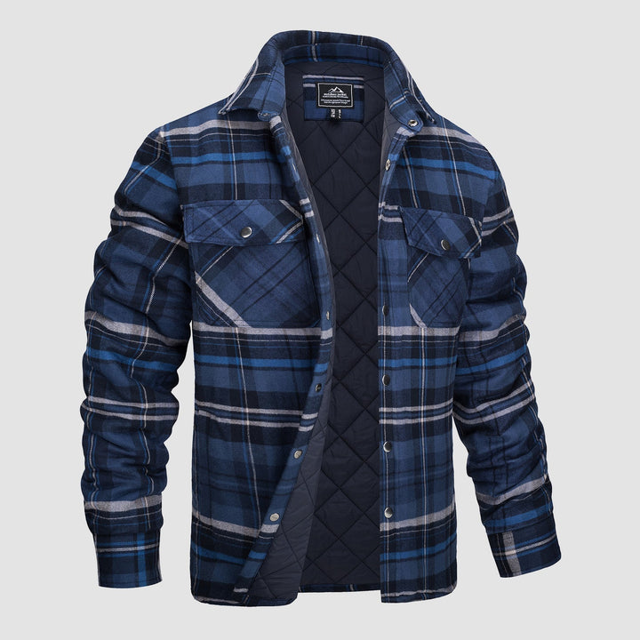 Drune | Herren Flanellhemdjacke