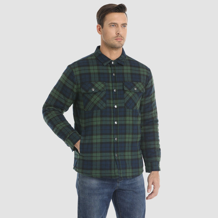Drune | Herren Flanellhemdjacke