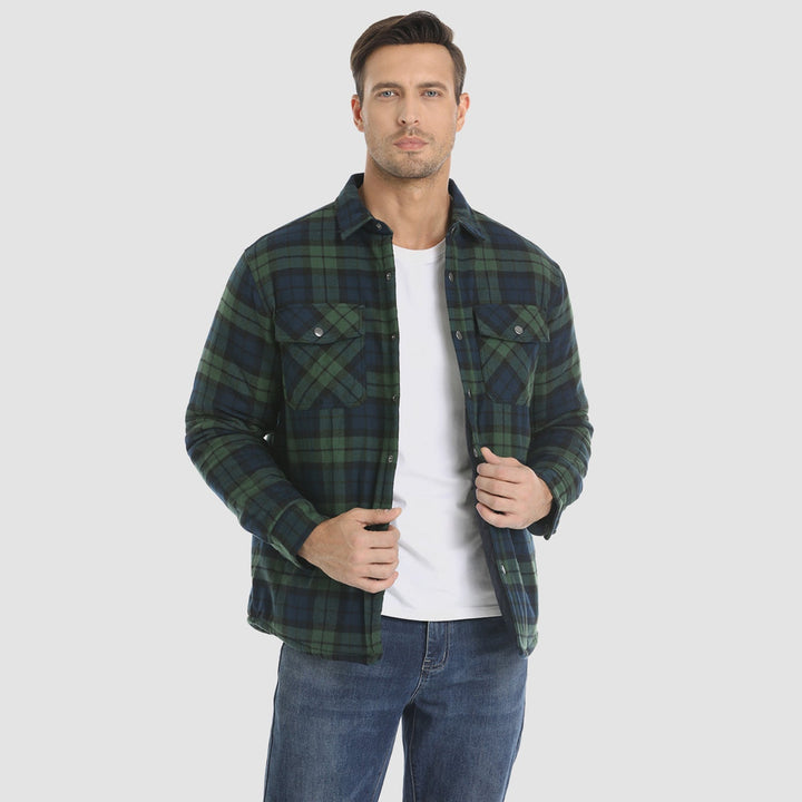 Drune | Herren Flanellhemdjacke
