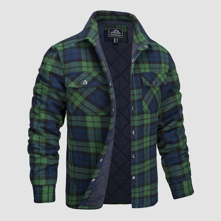 Drune | Herren Flanellhemdjacke