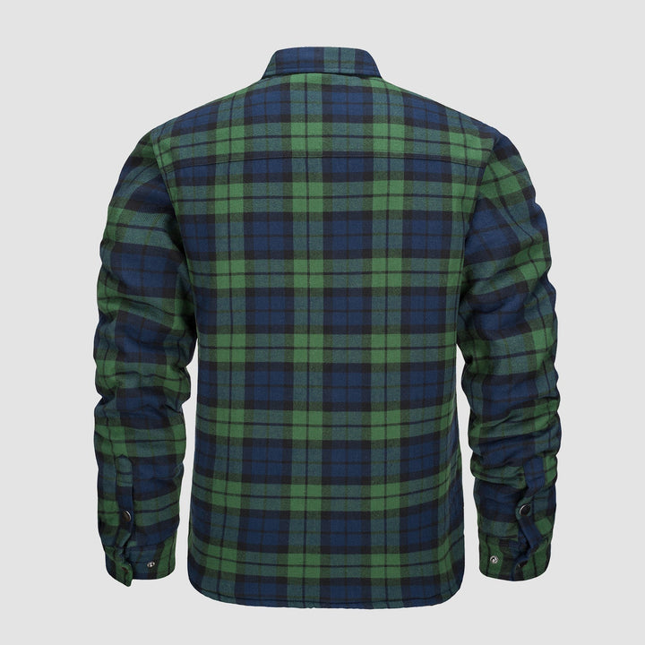 Drune | Herren Flanellhemdjacke