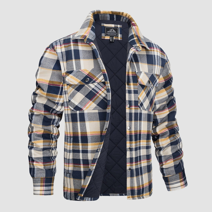 Drune | Herren Flanellhemdjacke