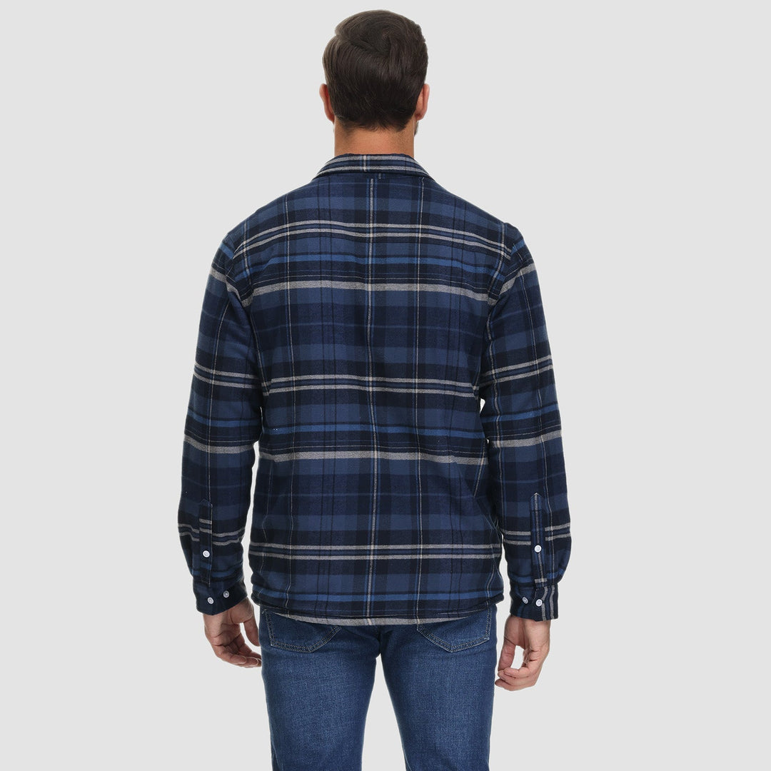 Drune | Gefütterte Karo-Hemdjacke