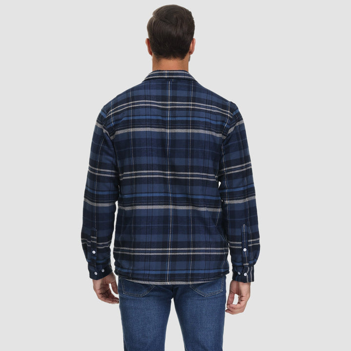 Drune | Gefütterte Karo-Hemdjacke
