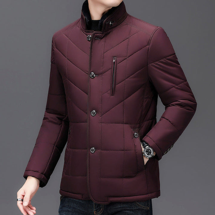 Drune | Steppjacke mit Isolierung für den Winter