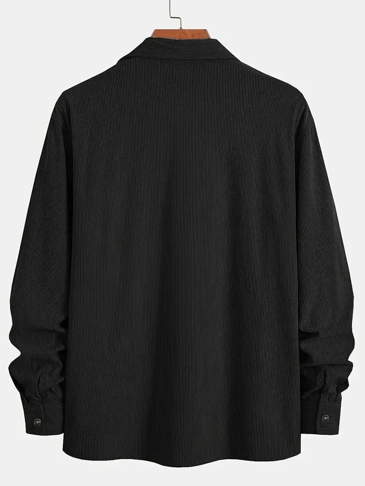 Drune | Cordjacke für Herren - Lässiger Schnitt mit Taschen