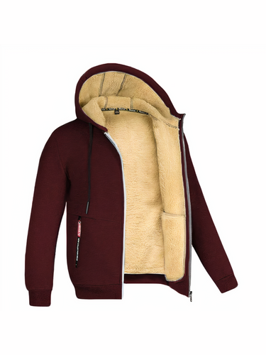 Drune | Herren Fleecejacke, Verstellbare Passform - Winter