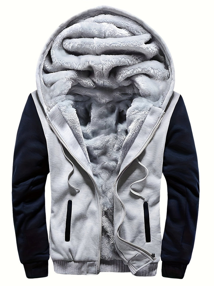 Drune | Herren Fleecejacke - Winddicht, Lässig - Normale Passform