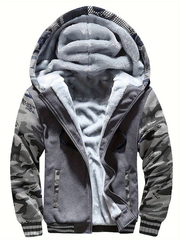 Drune | Herren Fleecejacke - Winddicht, Lässig - Reguläre Passform