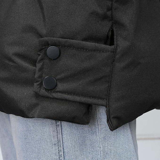 Drune | Herren Pufferjacke - Mit Kapuze, Gepolstert - Winter