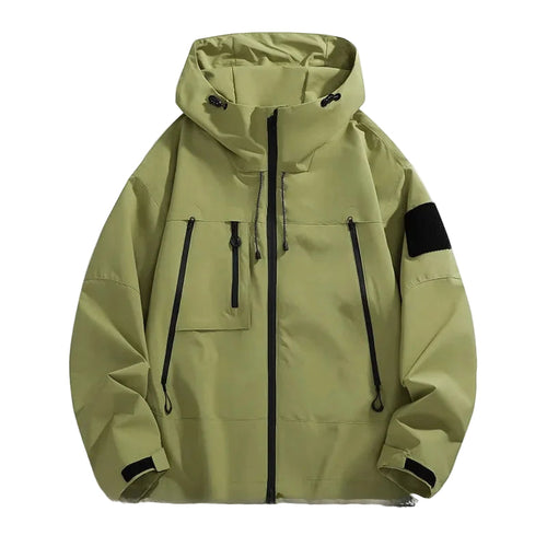 Drune | Herren Softshelljacke - Lockerer Schnitt mit Kapuze
