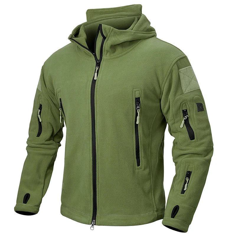 Drune | Herren wasserabweisende Softshell-Jacke - abnehmbare Kapuze