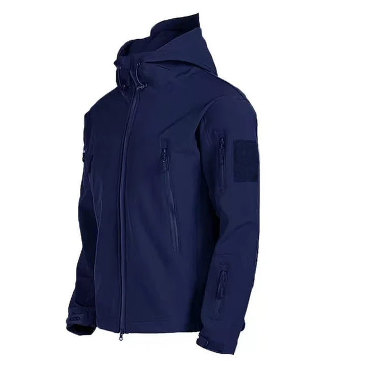 Drune | Herren wasserdichte Fleecejacke - Mit Kapuze Winter