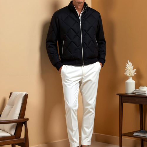 Drune | Herren Steppjacke - Wasserdicht Winterstil