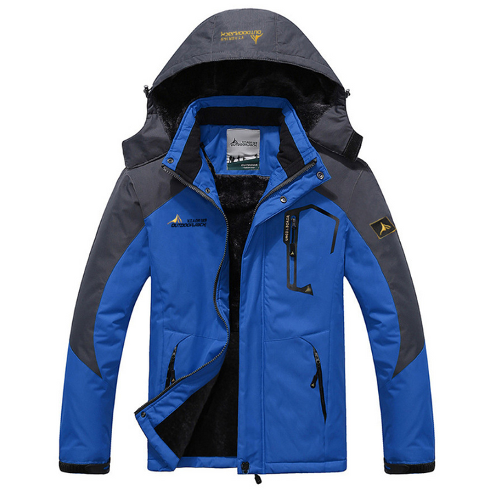 Drune | Warmer Parka mit Reißverschlusstaschen für Männer