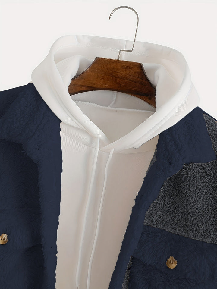 Drune | Herren Winterjacke, winddicht, Fleece-Material - reguläre Schnitt