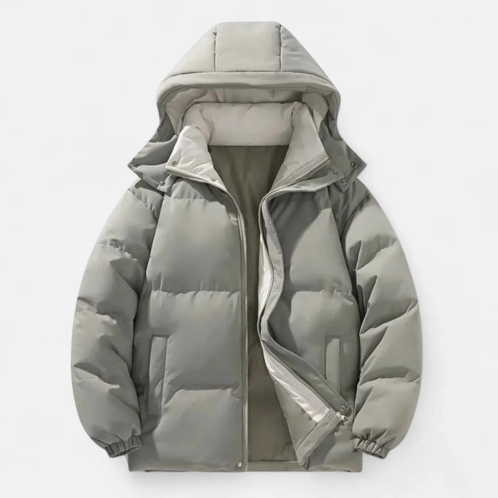 Drune | Herren Daunenjacke, Kapuze, Übergröße - Winter