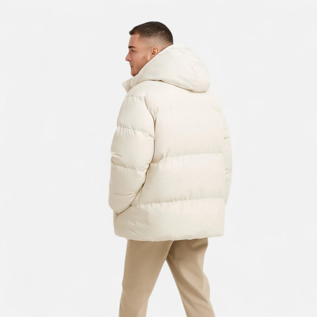 Drune | Herren Daunenjacke, Mit Kapuze, Oversized - Winter