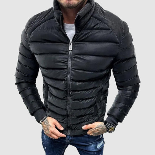 Drune | Isolierte Slim Fit Herren Pufferjacke für kalte Jahreszeiten